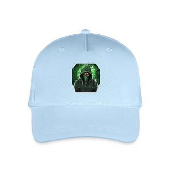 Ethical Hacker - Illustration - Organic Kids’ Baseball Cap - light blue - Front