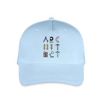 Profession Emploi Dire Architecte Superviseur de carrière - Casquette de baseball bio Enfant - bleu clair - Devant