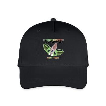 sphinx cat alien mask - Organic Kids’ Baseball Cap - black - Front