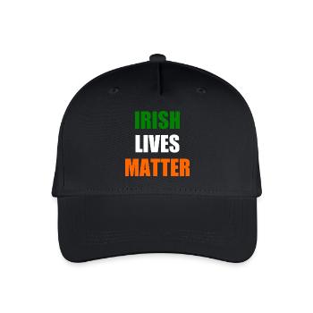 Irish lives matter - Kinder Bio Basecap - Schwarz - Vorne