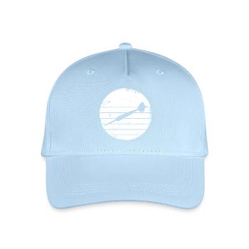 Dart Sketch - Organic Kids’ Baseball Cap - light blue - Front