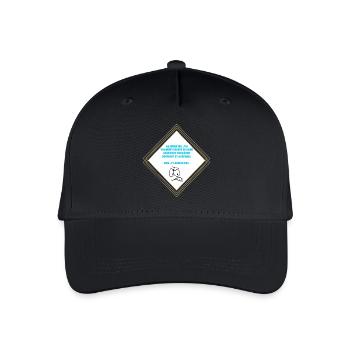 I can't - Organic Kids’ Baseball Cap - black - Front