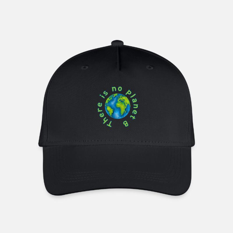 There Is No Planet B - Organic Kids’ Baseball Cap - black