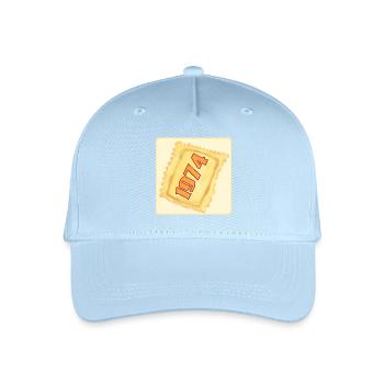 52. GEBURTSTAG 1974 PASTA - Kinder Bio Basecap - Hellblau - Vorne