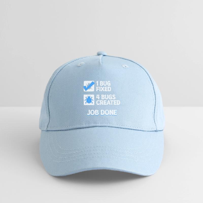 Bugfixing Developer Bugs Code Statement Computer Science Organic Kids’ Baseball Cap