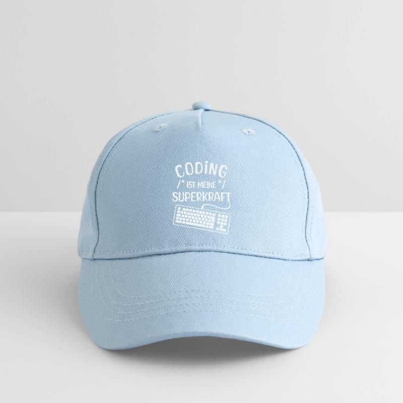 Code Scripting Statement Computergeek Developer Organic Kids’ Baseball Cap