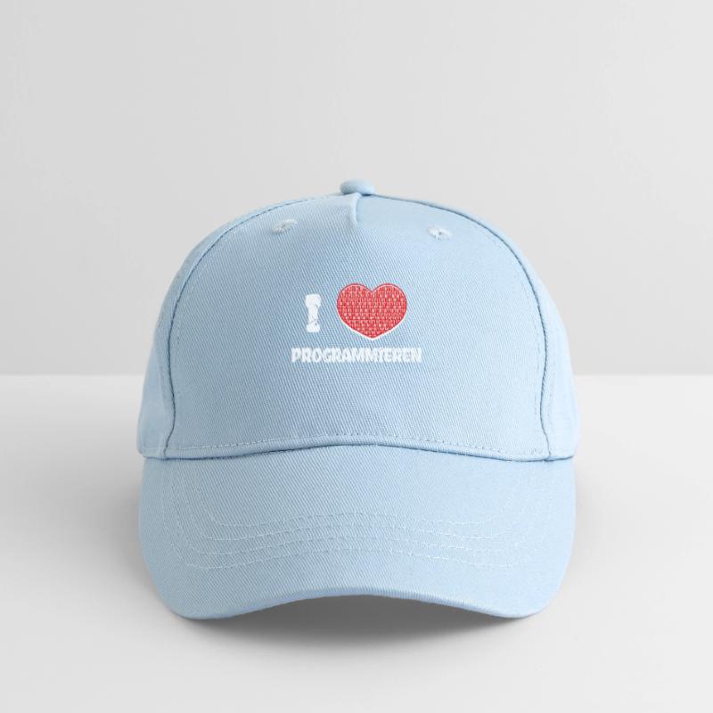 Developer Heart Programmer Statement Computer Science Organic Kids’ Baseball Cap