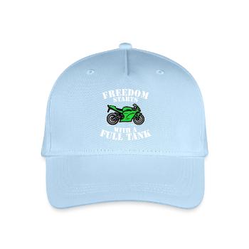 Déclaration de ravitaillement Énergie Moteur Station-service Électricité - Casquette de baseball bio Enfant - bleu clair - Devant
