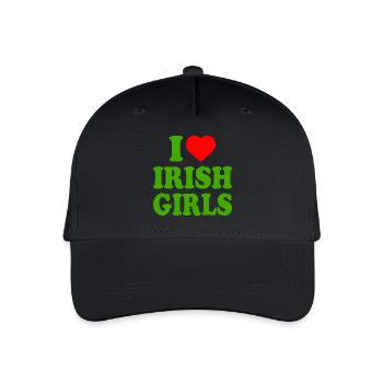 I love irish girls - Kinder Bio Basecap - Schwarz - Vorne