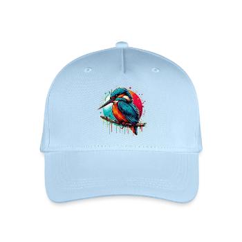 Martin-pêcheur - Casquette de baseball bio Enfant - bleu clair - Devant