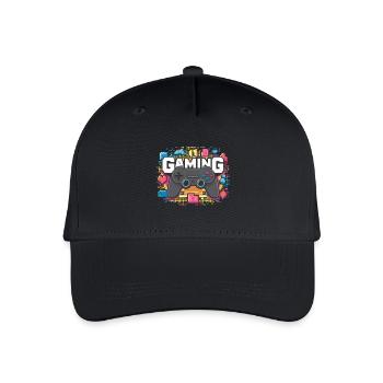 Gaming - Controller - Kinder Bio Basecap - Schwarz - Vorne