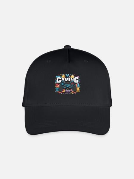 Gaming - Controller - Kinder Bio Basecap - Schwarz