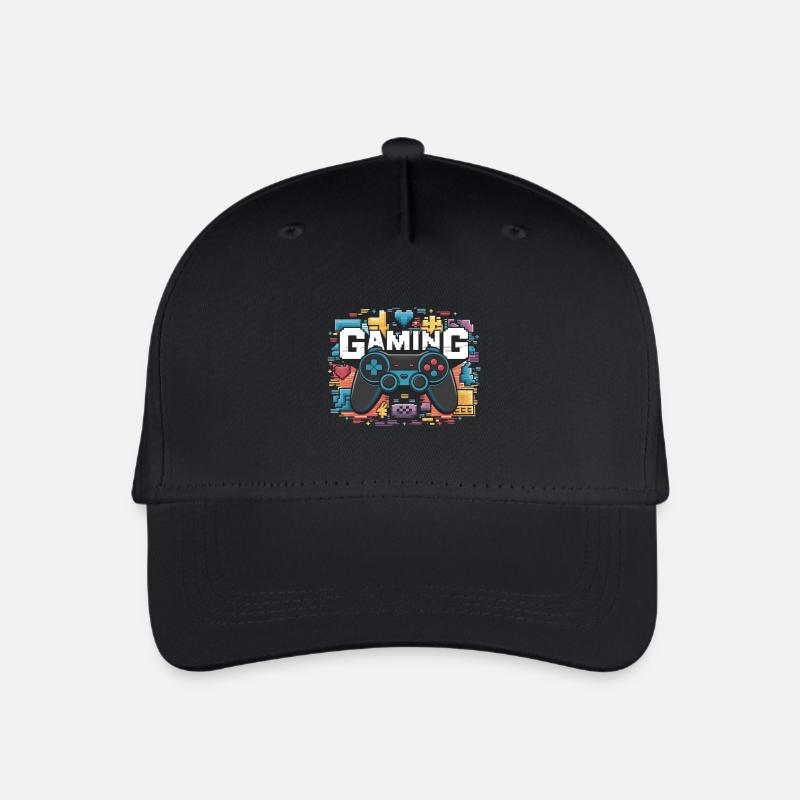 Gaming - Controller - Kinder Bio Basecap - Schwarz