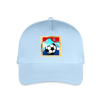 HOLLAND - FOOTBALL HOT SUMMER NETHERLANDS - Organic Kids’ Baseball Cap - light blue - Front