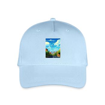 Johannesburg South Africa Travel Poster Souvenir - Organic Kids’ Baseball Cap - light blue - Front