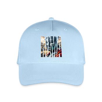 ROMA - Organic Kids’ Baseball Cap - light blue - Front
