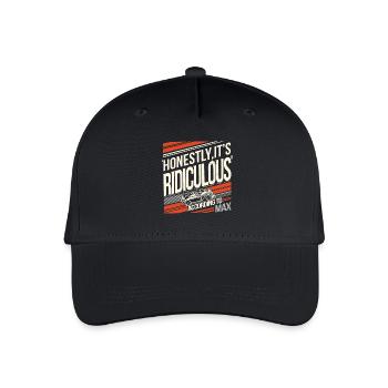 Honestly it's ridiculous design - Casquette de baseball bio Enfant - noir - Devant