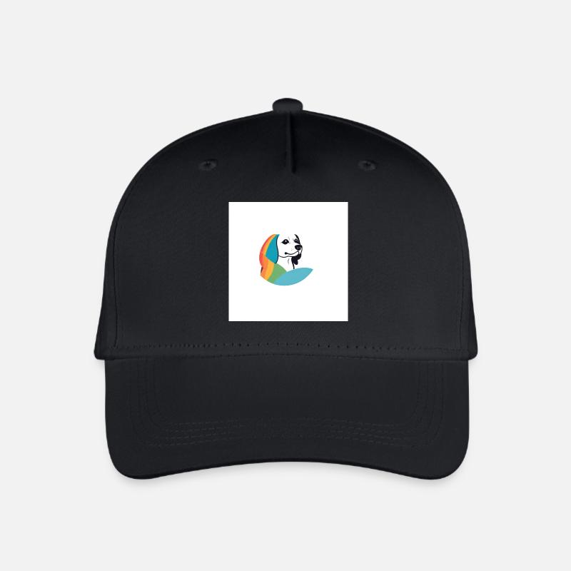 Bunter Hund - Kinder Bio Basecap - Schwarz