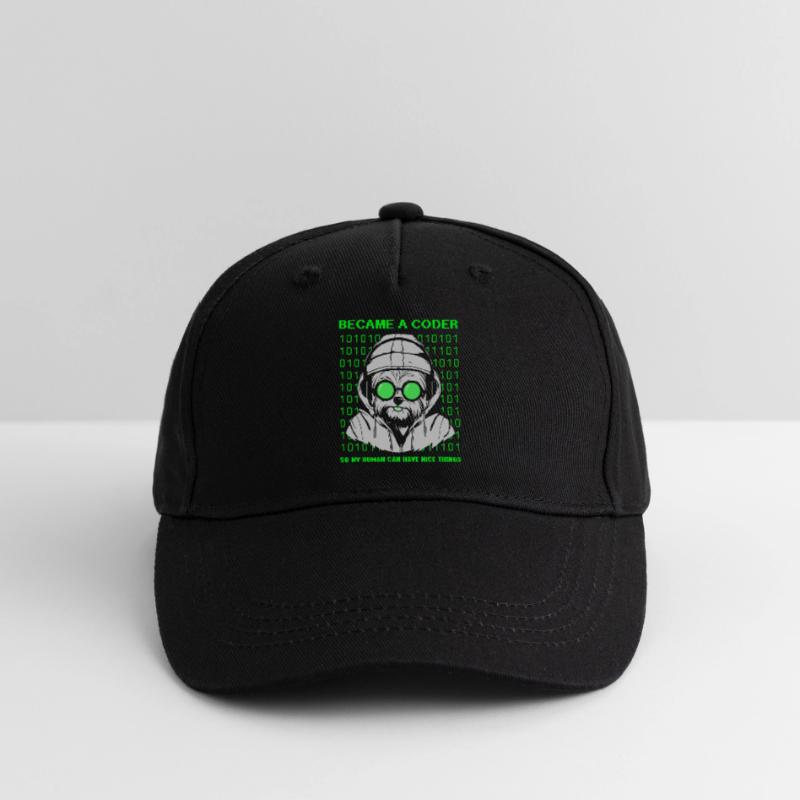 Became a Coder – Cyber Dog Binary Organic Kids’ Baseball Cap