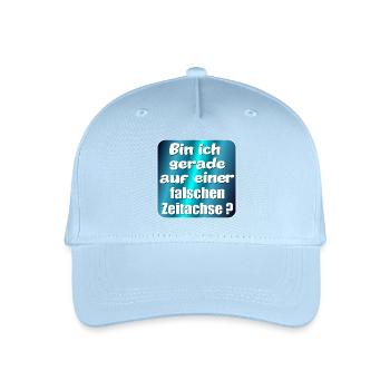 SIMULATION REALITÄT FALSCHE ZEITACHSE - Kinder Bio Basecap - Hellblau - Vorne