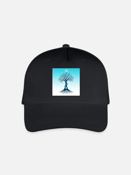 Spiritual Tree - Casquette de baseball bio Enfant - noir