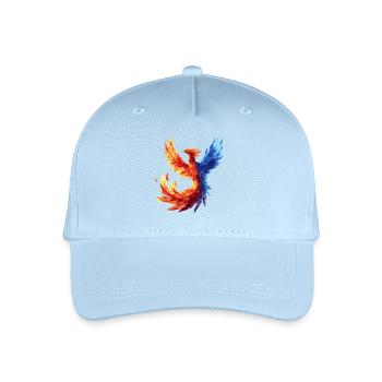 Phénix phénix volant magie créature mythique - Casquette de baseball bio Enfant - bleu clair - Devant