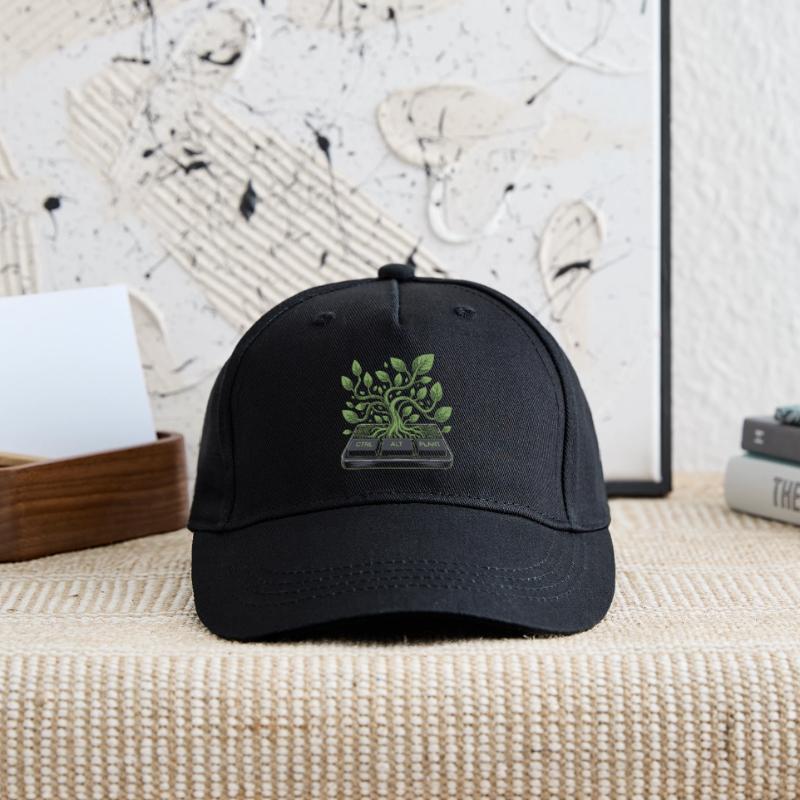 ctrl alt plant Garten Design Kinder Bio Basecap