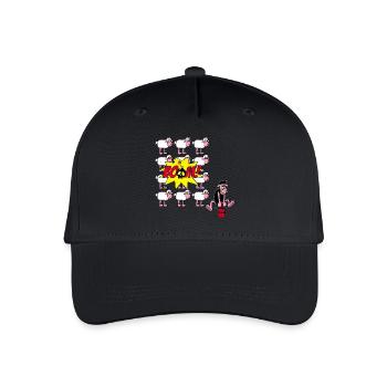 Le mouton noir frappe encore - Casquette de baseball bio Enfant - noir - Devant