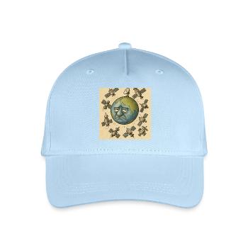 Sad land - Organic Kids’ Baseball Cap - light blue - Front