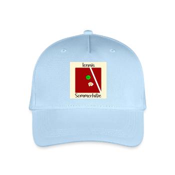 SOMMER TENNIS SPIEGELEIER - Kinder Bio Basecap - Hellblau - Vorne