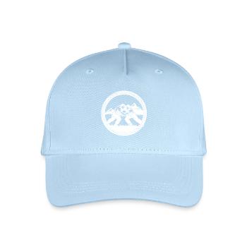 Schwinger_1_white - Kinder Bio Basecap - Hellblau - Vorne