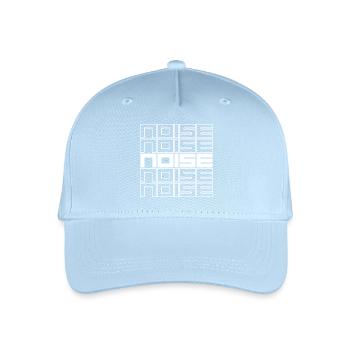 Noise Geometric Typography Bold Pattern - Organic Kids’ Baseball Cap - light blue - Front