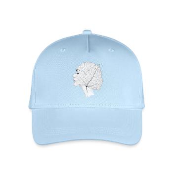 Natur ist ein Geisteszustand - Nature Mindset - Kinder Bio Basecap - Hellblau - Vorne