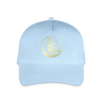 Basketteur Basketteur Basketteur Silhouette - Casquette de baseball bio Enfant - bleu clair - Devant