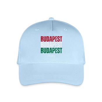 Budapest, Hongrie, fierté hongroise - Casquette de baseball bio Enfant - bleu clair - Devant