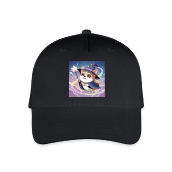 Mystical Corgi - Organic Kids’ Baseball Cap - black - Front
