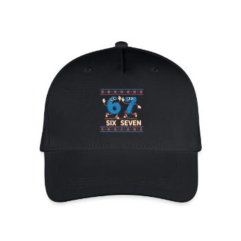 6 7 Six Seven Memes - Organic Kids’ Baseball Cap - black - Front