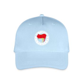 No Pasaran 161 - Organic Kids’ Baseball Cap - light blue - Front