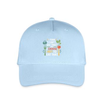 Choix et comportement des nutritionnistes professionnels - Casquette de baseball bio Enfant - bleu clair - Devant