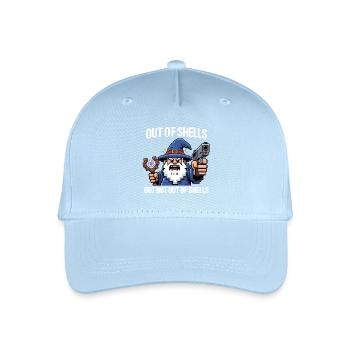 Aus den Zaubern, aber nicht aus den Hüllen - Cool Wizard - Kinder Bio Basecap - Hellblau - Vorne