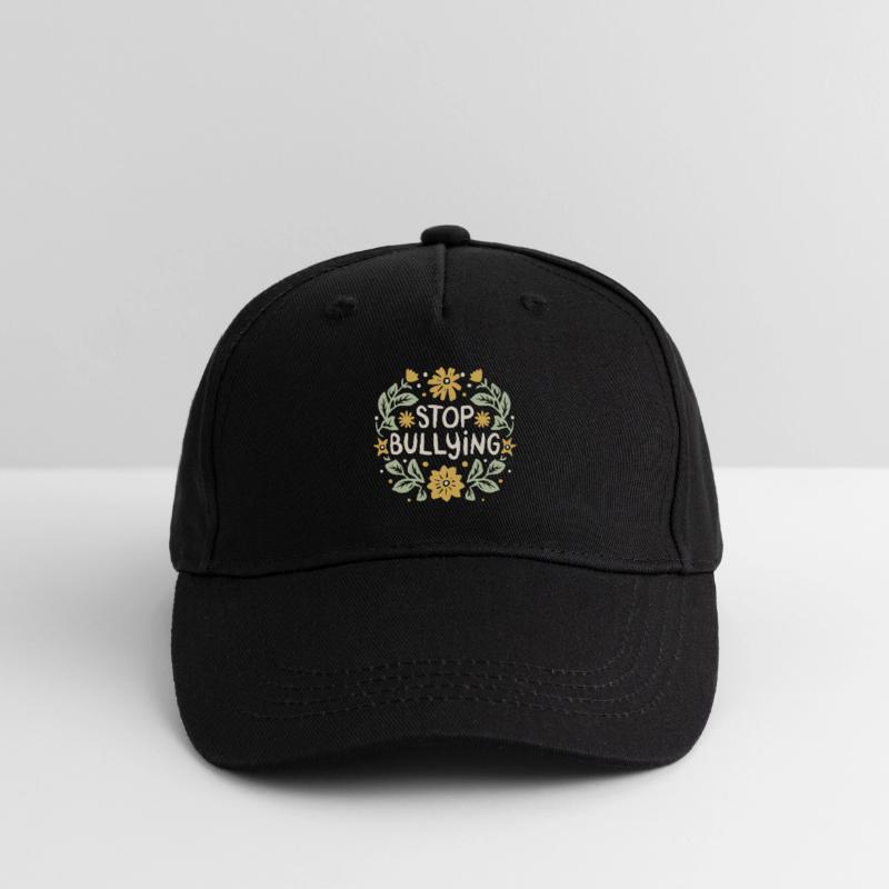 Arrêter de harceler, intimider, harceler, prévention Casquette de baseball bio Enfant