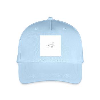 Golden Retriever - Organic Kids’ Baseball Cap - light blue - Front