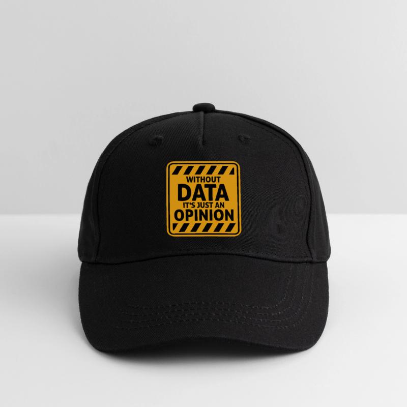 Without Data It's Just An Opinion Statistics Nerd Organic Kids’ Baseball Cap