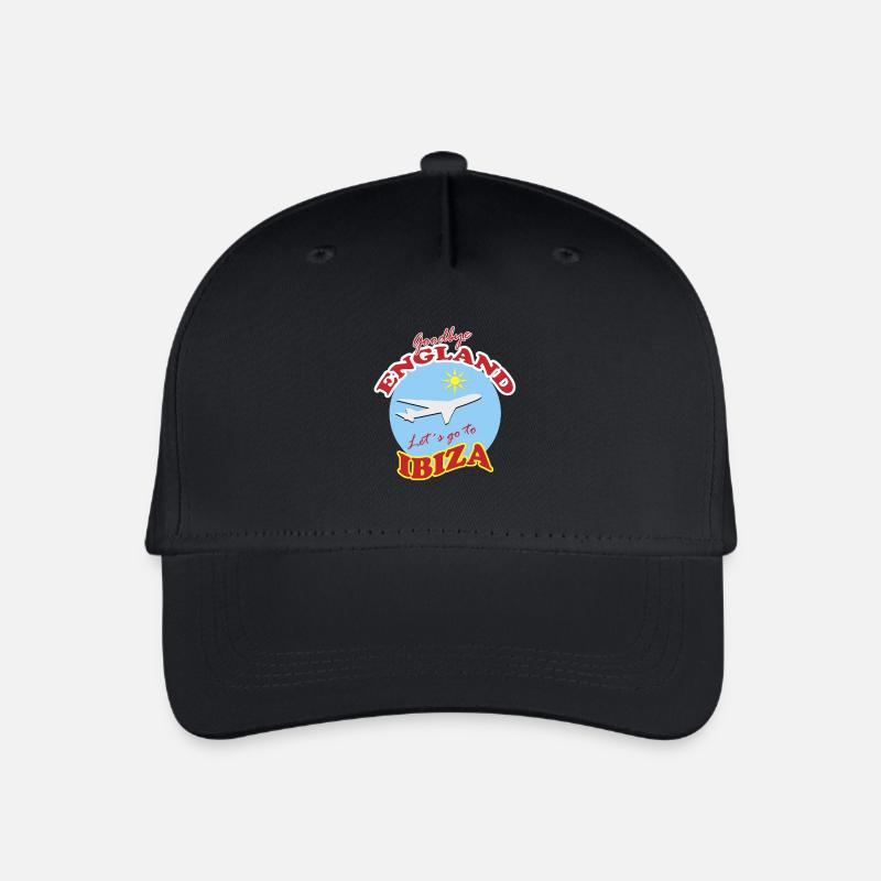 Goodbye England Let´s go to Ibiza  - Organic Kids’ Baseball Cap - black