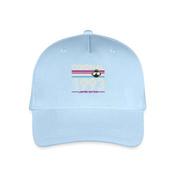Original 1993 Limited Edition Retro - Kinder Bio Basecap - Hellblau - Vorne
