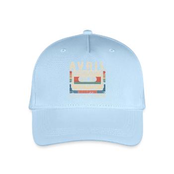 April 1978 - Kinder Bio Basecap - Hellblau - Vorne