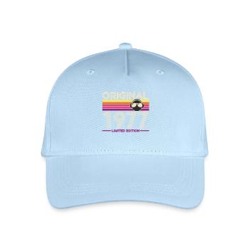 Original 1977 Edition Vintage - Organic Kids’ Baseball Cap - light blue - Front