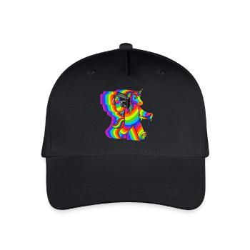 Sound Unicorn Ghetto Blaster - Kinder Bio Basecap - Schwarz - Vorne