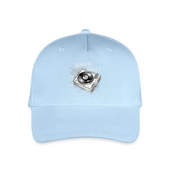 Analog Soul Plattenspieler - Kinder Bio Basecap - Hellblau - Vorne