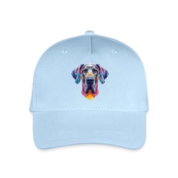 Great Dane - Organic Kids’ Baseball Cap - light blue - Front